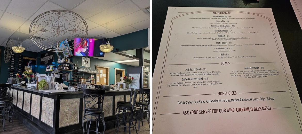 Magnolia Soup Company Menu